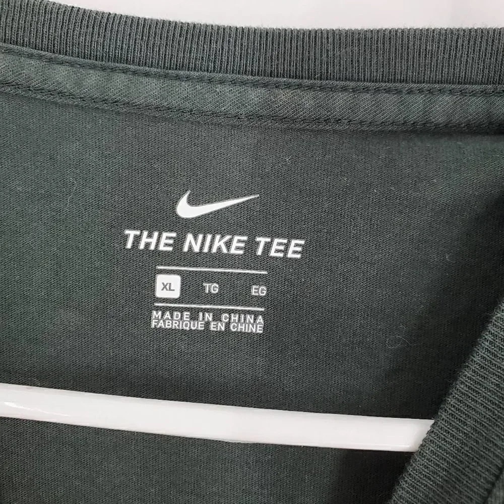 Nike floral green pink tee tshirt small medium